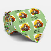 König von Euchre Krawatte (Gerollt)