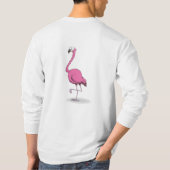 König von Flamingos T-Shirt (Rückseite)