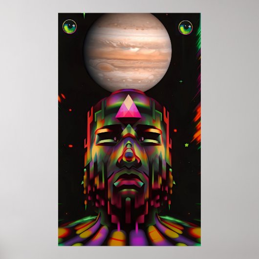König von Jupiter Poster (Vorne)