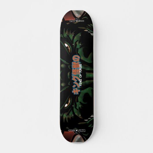 König von Kaiju Plattform Skateboard (Vorne)