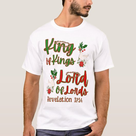 König von König Lord of Lords T-Shirt (Vorderseite)