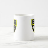 König von Königen Shield Mug Plain Kaffeetasse (Mittel)