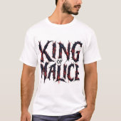 König von Malice Trending Design  T-Shirt (Vorderseite)