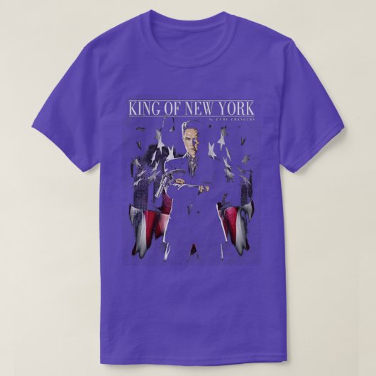 König von New York T-Shirt (Design vorne)