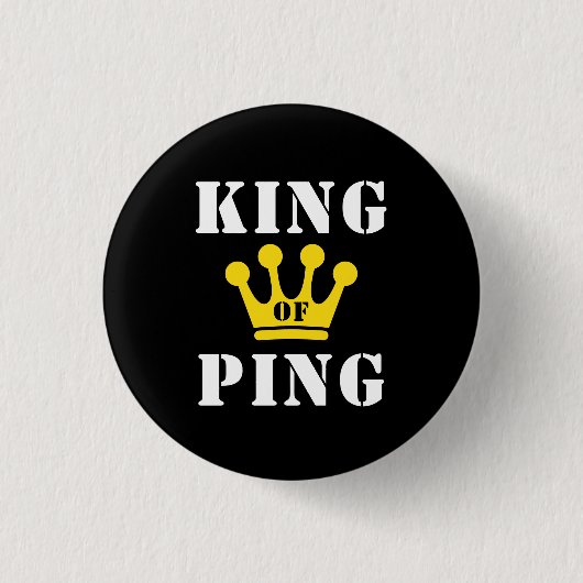 König von Ping Button (Vorderseite)