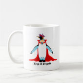 König von Pinguin Kaffeetasse (Links)