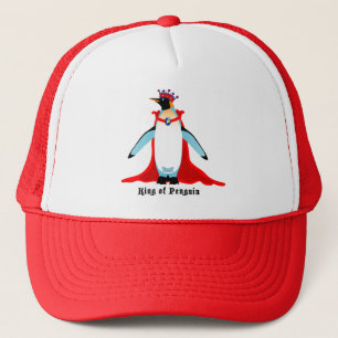 König von Pinguin Truckerkappe