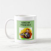 König von Pinochle Kaffeetasse (Links)