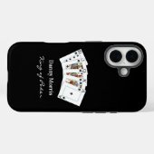 König von Poker Hand Case-Mate iPhone Hülle (Rückseite (Horizontal))