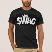 König von Swag (schwarz) T-Shirt (Vorderseite)