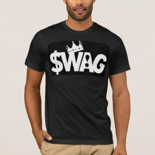 König von Swag (schwarz) T-Shirt