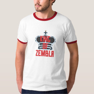 König von Zembla (rotes Schwarzes) T-Shirt