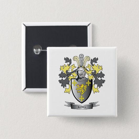 König Wappen Button (Vorne & Hinten)