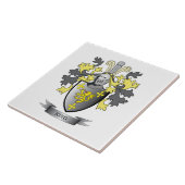 König Wappen Fliese (Seite)