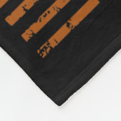 König, weil Mord ist falsch Spaß Halloween Fleecedecke (Ecke)