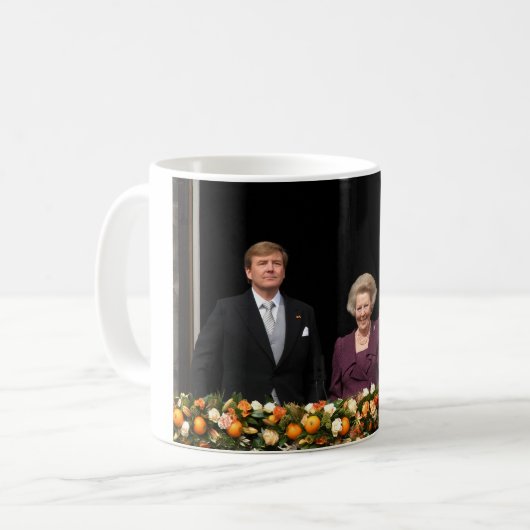 König Willem Alexander, Prinzessin Beatrix, Königi Kaffeetasse (Vorderseite Links)