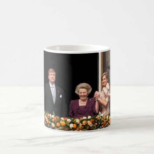 König Willem Alexander, Prinzessin Beatrix, Königi Kaffeetasse (Mittel)