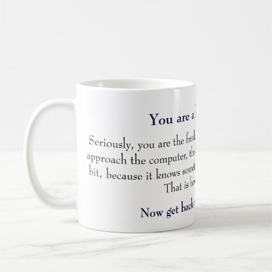 König Writer Mug Kaffeetasse (Links)