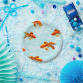 Königblau Pappteller (Party)