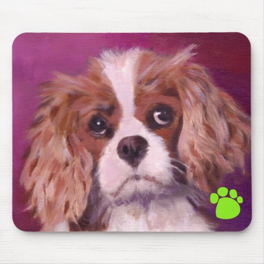 Königcharles Spaniel Mousepad (Vorne)
