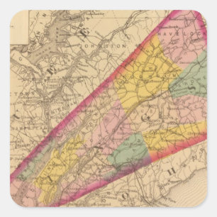 Könige Co, NB Quadratischer Aufkleber