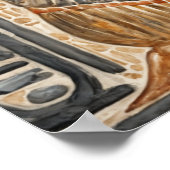 Könige des alten Ägyptens, Hatshepsut Temple Poster (Ecke)