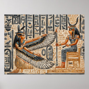 Könige des alten Ägyptens, Hatshepsut Temple Poster