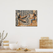 Könige des alten Ägyptens, Hatshepsut Temple Poster (Küche)