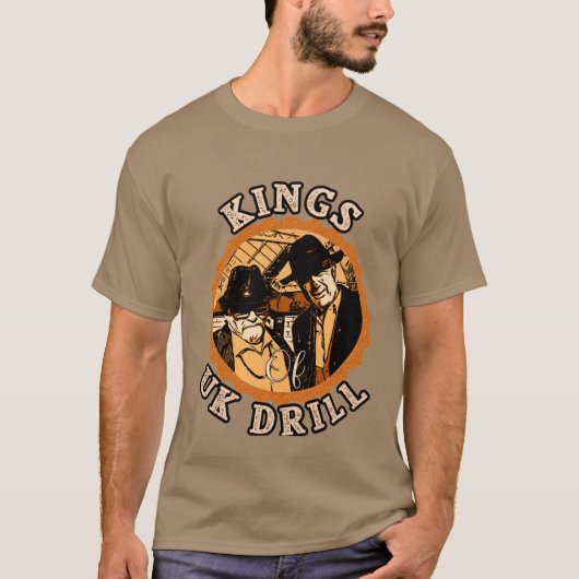 Könige des UK-Drill Pete und Bas v2 T-Shirt (Vorderseite)