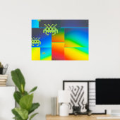 Könige eines Weltraums in Einbruch Poster (Heimbüro)