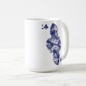 Könige gehören zu den Anzügen eines Kartendecks. Kaffeetasse (VorderseiteRechts)