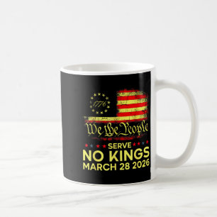Könige in Amerika 28. März 2026 Königstag lustig Kaffeetasse