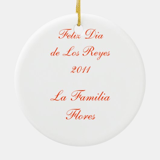 Könige Ornament der Gewohnheits-drei (Hinten)