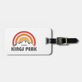 Könige Peak, Utah Gepäckanhänger (Vorderseite horizontal)