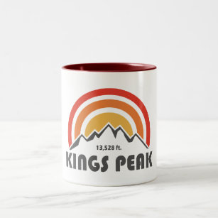 Könige Peak, Utah Zweifarbige Tasse