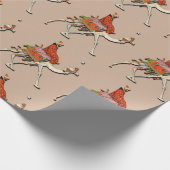 Könige reisen, um das Baby Jesus zu sehen Geschenkpapier (Ecke)