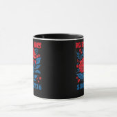 Könige seit 1776 ablehnen Blume Anti Autoritär Tasse (Zentrum)