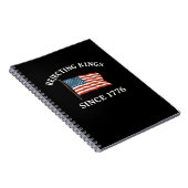 Könige seit 1776 ablehnen Essential Style Notizblock (Rechte Seite)
