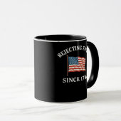 Könige seit 1776 ablehnen Essential Style Tasse (VorderseiteRechts)