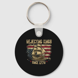 Könige seit 1776 ablehnen Liberty Patriotisch Usa Schlüsselanhänger