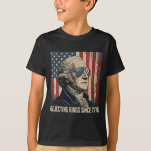 Könige seit 1776 ablehnen Usa Flagge 4. Juli T-Shirt