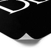 Könige sind im Dezember Geboren Poster (Ecke)