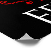 Könige sind im Februar Geboren Poster (Ecke)