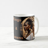 Könige und Königinnen Kaffeetasse (VorderseiteRechts)