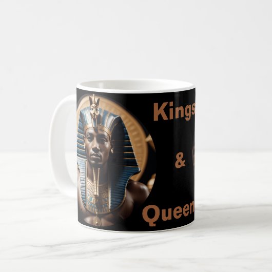 Könige und Königinnen Kaffeetasse (Vorderseite Links)