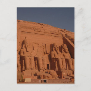 Könige von Abu Simbel Postkarte