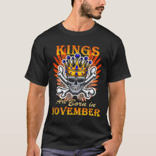 Könige werden im November geboren T-Shirt