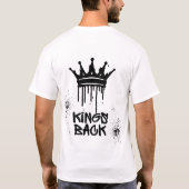 Könige zurück T-Shirt (Rückseite)