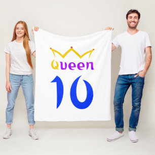 Königin 10 fleecedecke