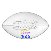 Königin 10 football (Vorderseite)